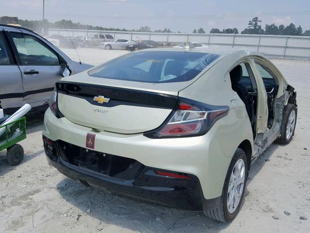 1G1RB6S54HU116876 - 2017 CHEVROLET VOLT PREMI GREEN photo 4