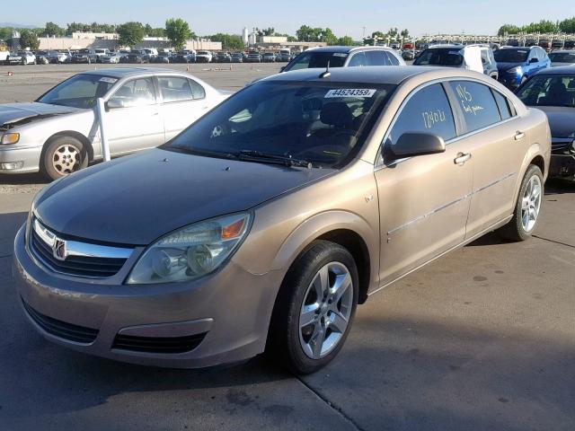 1G8ZS57NX7F238617 - 2007 SATURN AURA XE GOLD photo 2