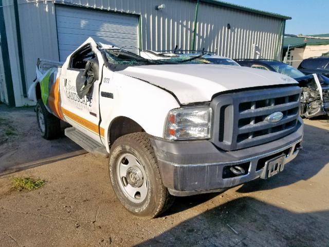 1FTWF31P07EA77521 - 2007 FORD F350 SRW S WHITE photo 1