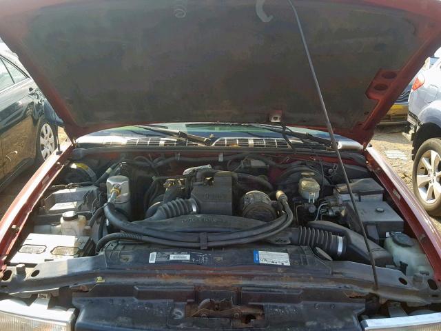 1GCCS1444W8177204 - 1998 CHEVROLET S TRUCK S1 RED photo 7