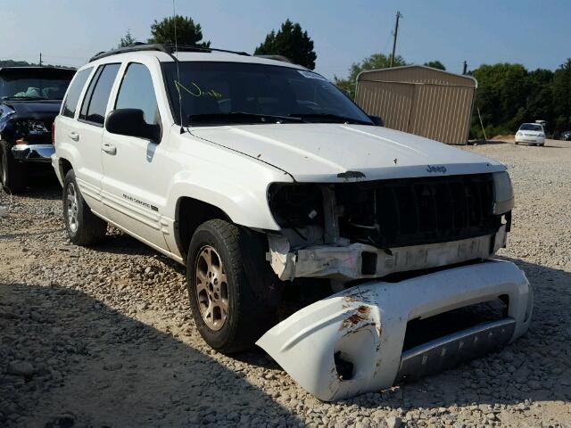 1J8GW58N84C372824 - 2004 JEEP GRAND CHER WHITE photo 1