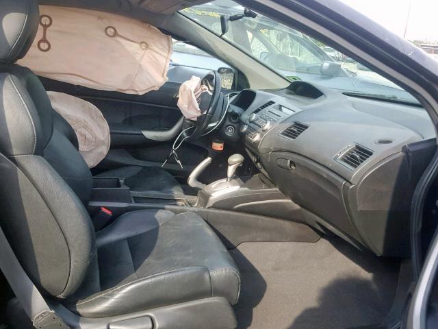 2HGFG1B99AH517626 - 2010 HONDA CIVIC EXL 黑色 照片 5