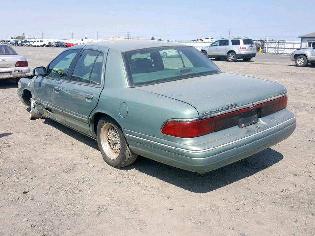 2MELM75W0VX627408 - 1997 MERCURY GRAND MARQ GREEN photo 3