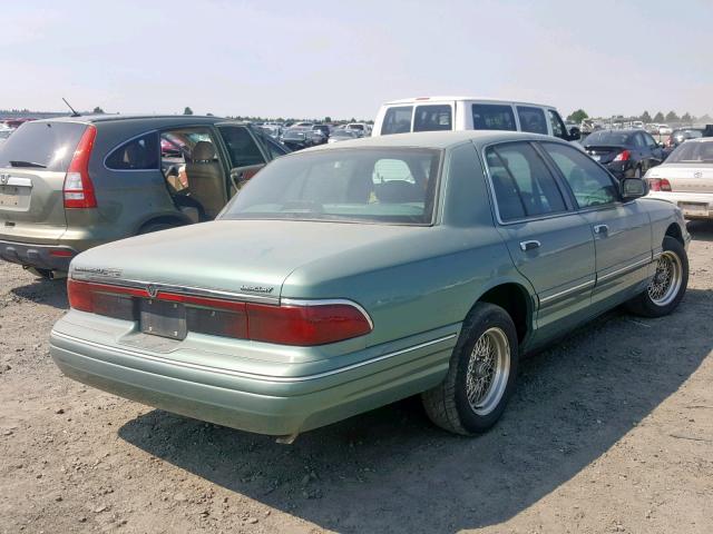 2MELM75W0VX627408 - 1997 MERCURY GRAND MARQ GREEN photo 4