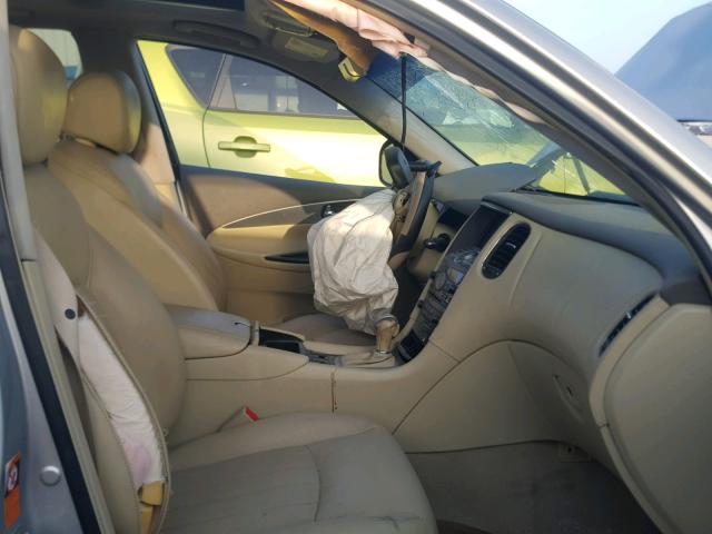 JNKAJ09E58M305545 - 2008 INFINITI EX35 BASE Gümüş foto 5