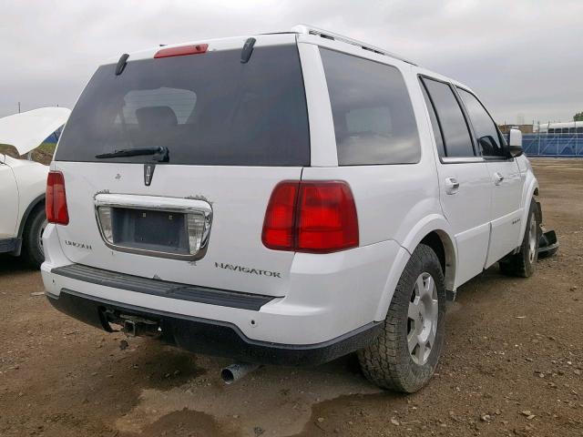5LMFU28585LJ00324 - 2005 LINCOLN NAVIGATOR 白色 照片 4