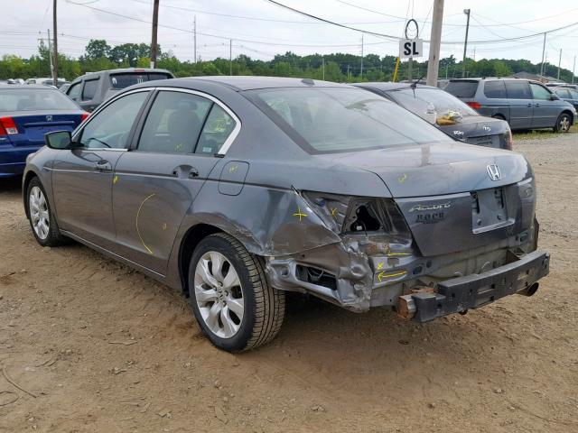 1HGCP2F86AA066325 - 2010 HONDA ACCORD EXL GRAY photo 3