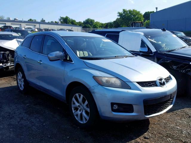 JM3ER29L980203864 - 2008 MAZDA CX-7 BLUE photo 1