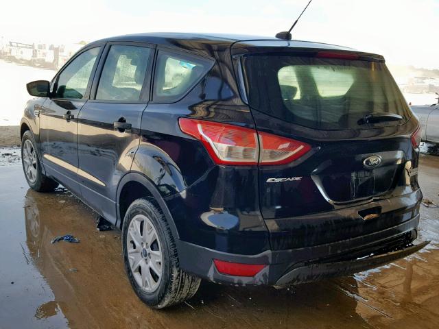 1FMCU0F71GUA66223 - 2016 FORD ESCAPE S BLACK photo 3