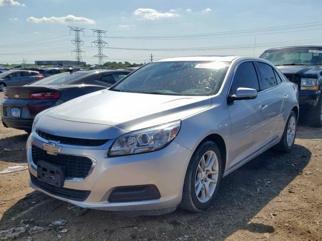 1G11C5SL3FF219033 - 2015 CHEVROLET MALIBU 1LT SILVER photo 2