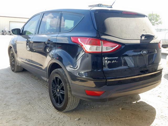 1FMCU0F76GUA75371 - 2016 FORD ESCAPE S BLACK photo 3