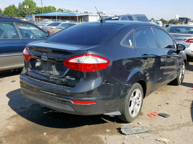 3FADP4BJ8EM159823 - 2014 FORD FIESTA SE BLACK photo 4