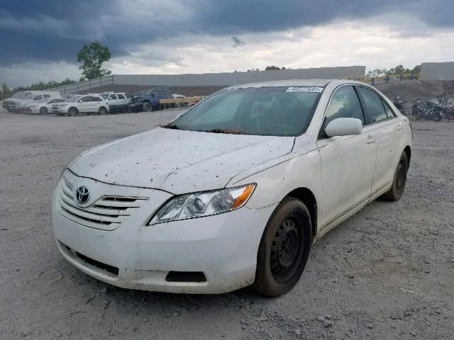 4T1BE46K07U567379 - 2007 TOYOTA CAMRY NEW WHITE photo 2