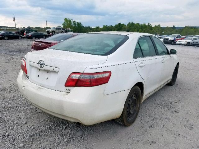 4T1BE46K07U567379 - 2007 TOYOTA CAMRY NEW WHITE photo 4