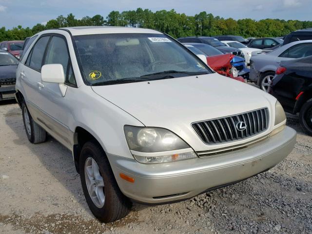 JT6GF10U9Y0078821 - 2000 LEXUS RX 300 WHITE photo 1