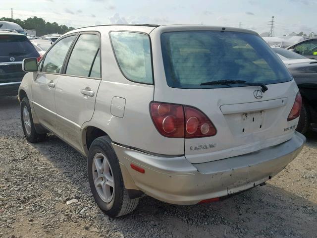 JT6GF10U9Y0078821 - 2000 LEXUS RX 300 WHITE photo 3