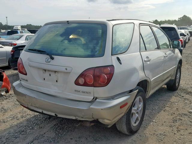 JT6GF10U9Y0078821 - 2000 LEXUS RX 300 WHITE photo 4