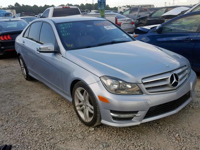 WDDGF4HB8DR273883 - 2013 MERCEDES-BENZ C 250 BLUE photo 1