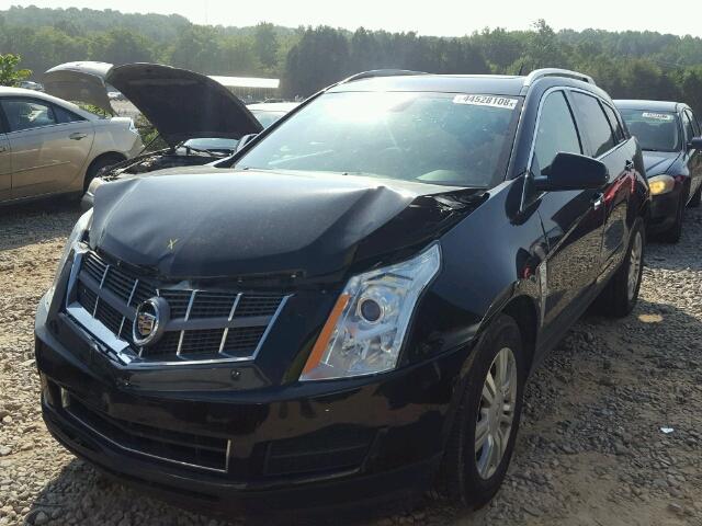 3GYFNDE38CS657741 - 2012 CADILLAC SRX LUXURY BLACK photo 2