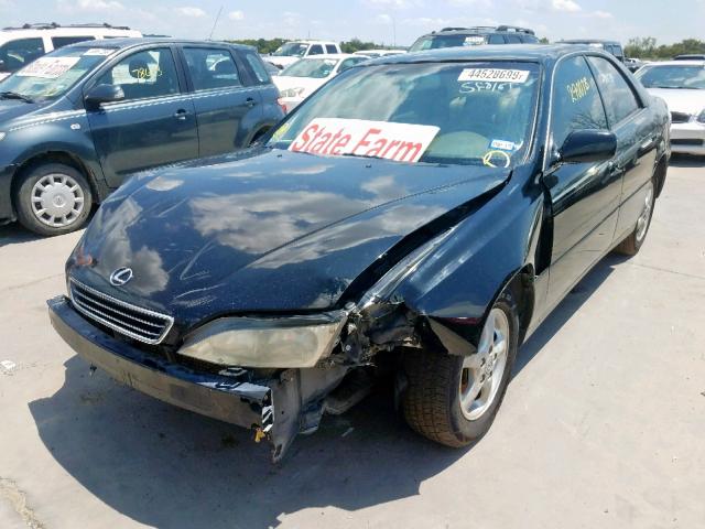 JT8BF28G0Y5075623 - 2000 LEXUS ES 300 BLACK photo 2