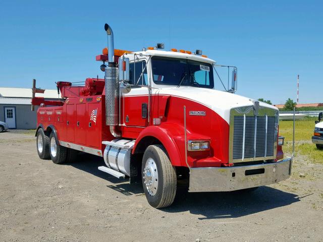 1NKDLB0X2PJ593431 - 1993 KENWORTH CONSTRUCTI RED photo 1