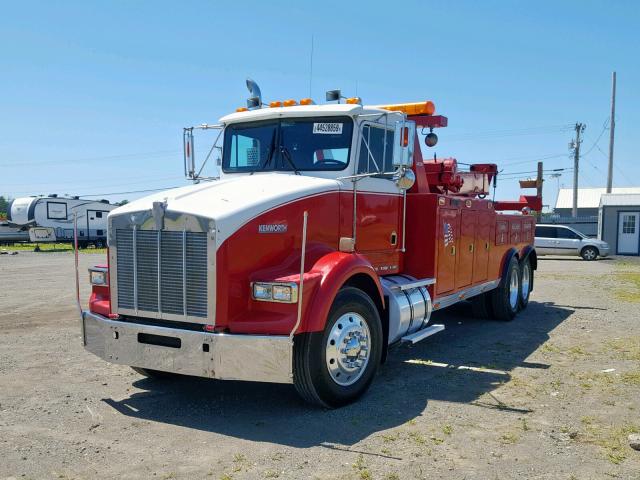 1NKDLB0X2PJ593431 - 1993 KENWORTH CONSTRUCTI RED photo 2