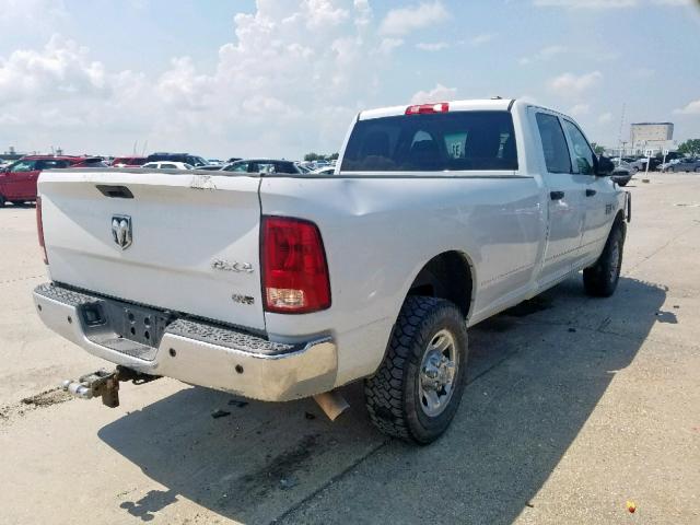 3C6UD5HL9CG282373 - 2012 DODGE RAM 2500 S WHITE photo 4