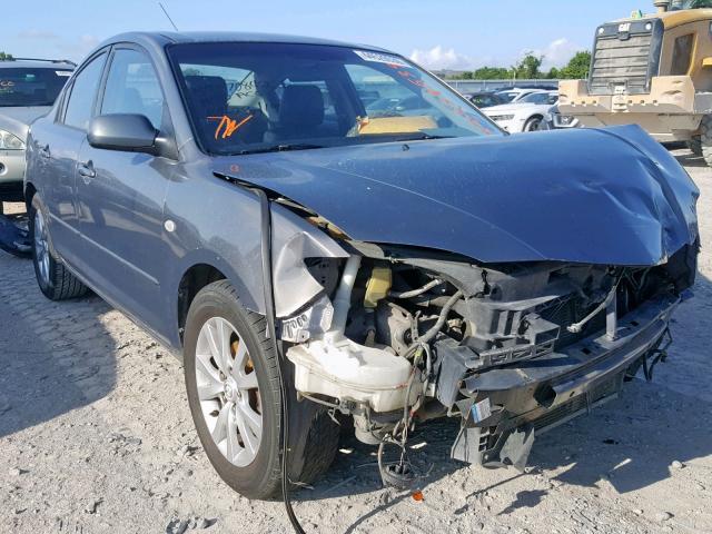 JM1BK32F971743881 - 2007 MAZDA 3 I GRAY photo 1