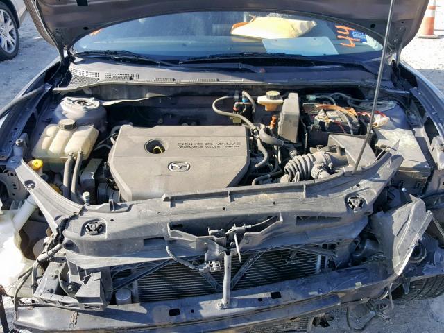 JM1BK32F971743881 - 2007 MAZDA 3 I GRAY photo 7