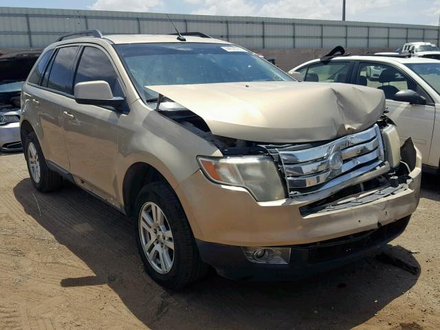 2FMDK48C87BA65264 - 2007 FORD EDGE SEL GOLD photo 1