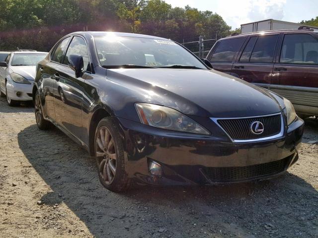 JTHCK262875008757 - 2007 LEXUS IS 250 BLACK photo 1