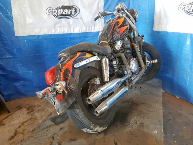 1HFSC43067A703406 - 2007 HONDA VT1100 C2 BLACK photo 4