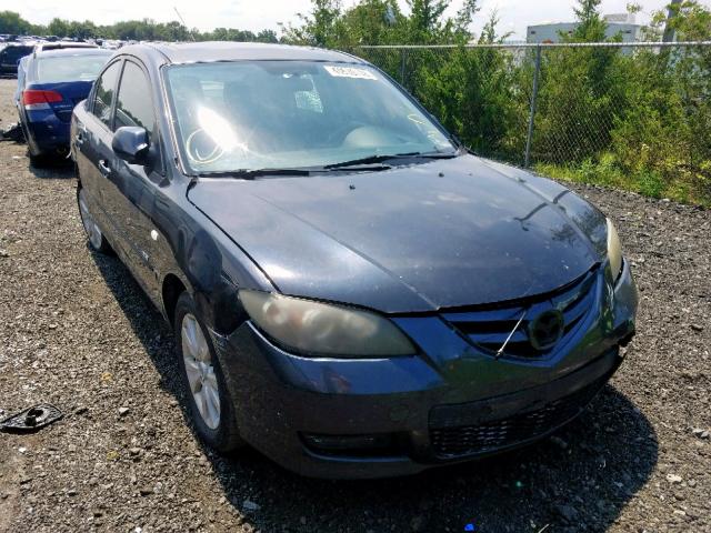 JM1BK324581144282 - 2008 MAZDA 3 S CHARCOAL photo 1