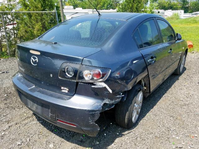 JM1BK324581144282 - 2008 MAZDA 3 S CHARCOAL photo 4