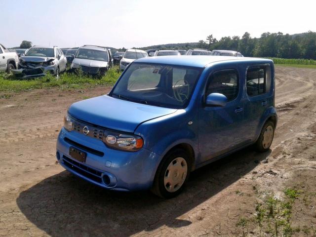 JN8AZ2KR5DT303740 - 2013 NISSAN CUBE S BLUE photo 2