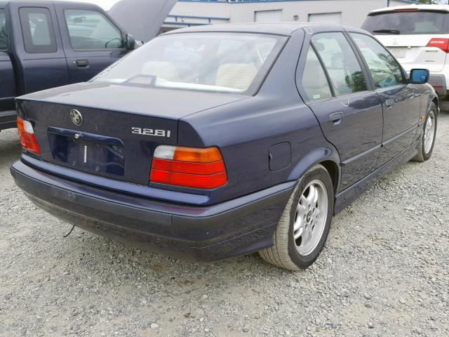 WBACD4327WAV60622 - 1998 BMW 328 I AUTO BLUE photo 4