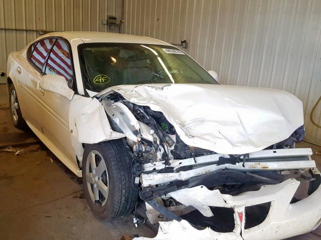 2G2WP552371201908 - 2007 PONTIAC GRAND PRIX WHITE photo 1