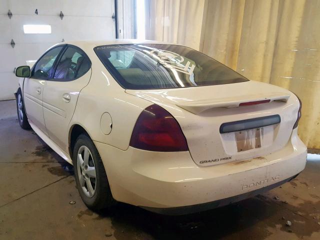 2G2WP552371201908 - 2007 PONTIAC GRAND PRIX WHITE photo 3