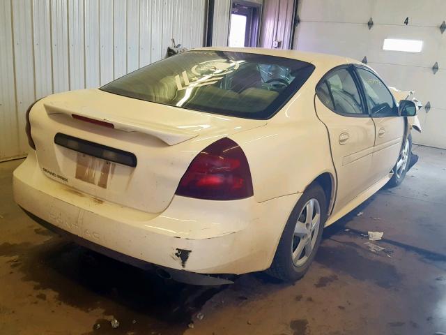 2G2WP552371201908 - 2007 PONTIAC GRAND PRIX WHITE photo 4