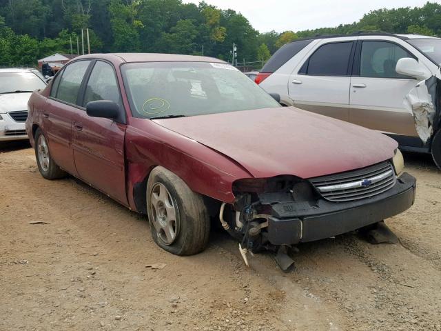 1G1ND52F04M589650 - 2004 CHEVROLET CLASSIC RED photo 1