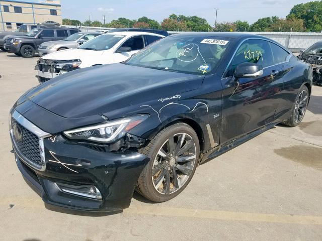 JN1EV7EL4HM553664 - 2017 INFINITI Q60 PREMIU BLACK photo 2