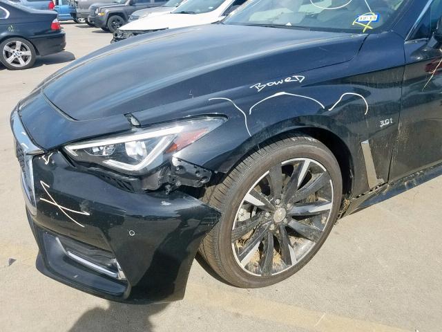 JN1EV7EL4HM553664 - 2017 INFINITI Q60 PREMIU BLACK photo 9