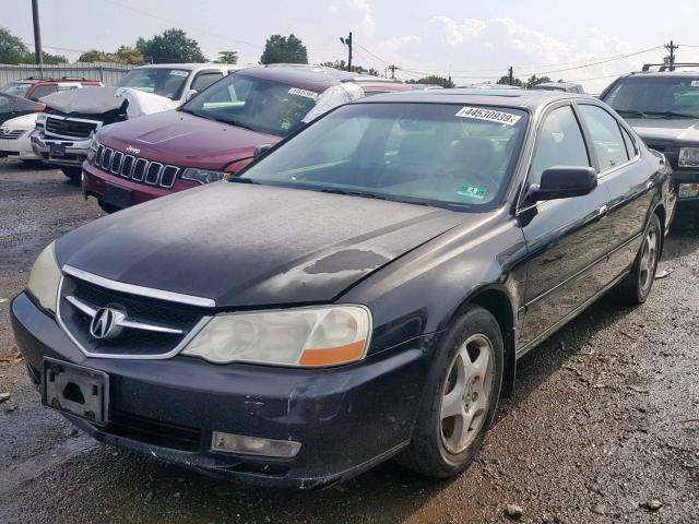 19UUA56683A025686 - 2003 ACURA 3.2TL BLACK photo 2