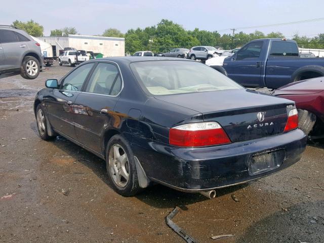 19UUA56683A025686 - 2003 ACURA 3.2TL BLACK photo 3