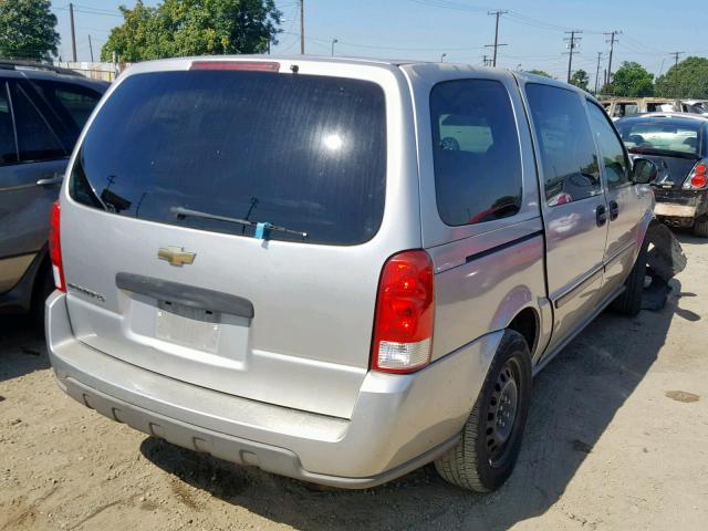 1GNDV23157D101774 - 2007 CHEVROLET UPLANDER L SILVER photo 4