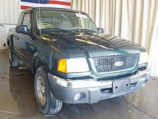 1FTZR45E92PB36937 - 2002 FORD RANGER SUP GREEN photo 1