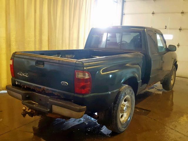 1FTZR45E92PB36937 - 2002 FORD RANGER SUP GREEN photo 4