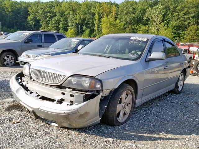 1LNHM87A76Y600508 - 2006 LINCOLN LS SILVER photo 2