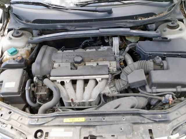 YV1RS61T932262518 - 2003 VOLVO S60 SILVER photo 7