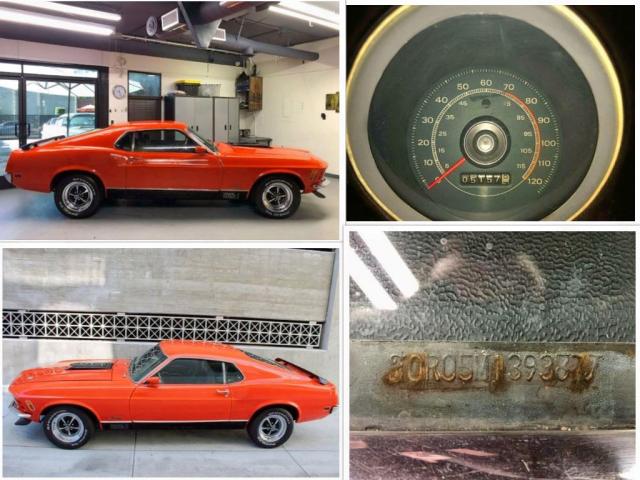 0R05M139387 - 1970 FORD MUSTANG M1 RED photo 10